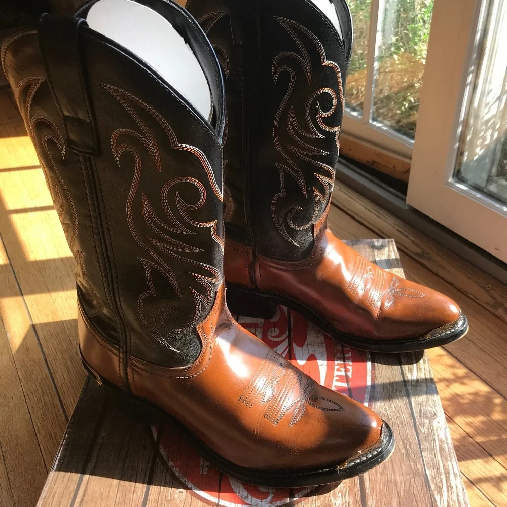 Laredo Mens Nashville Cowboy Boots - Picture 1 of 5